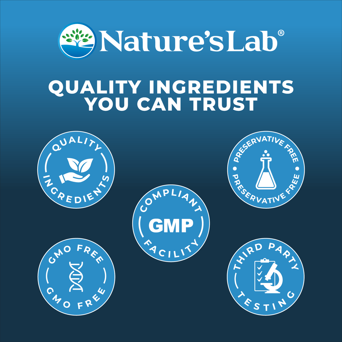 Nature's Lab Quercetin Bromelain - 120 Capsules